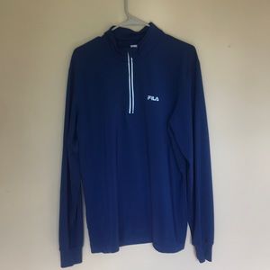 Blue FILA Pullover